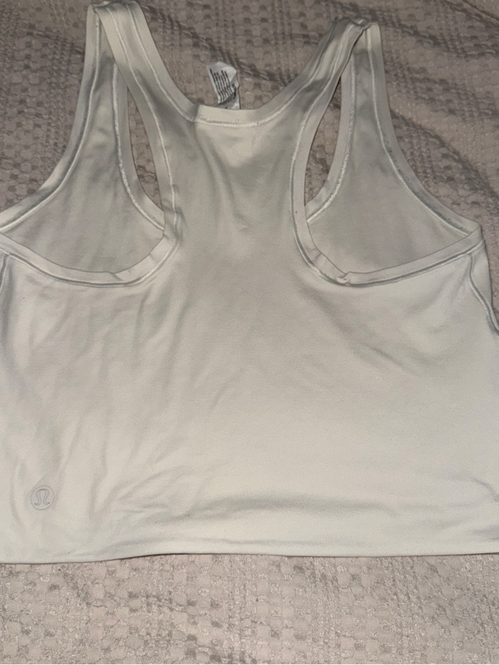 Lululemon Light Ivory Racerback Tank